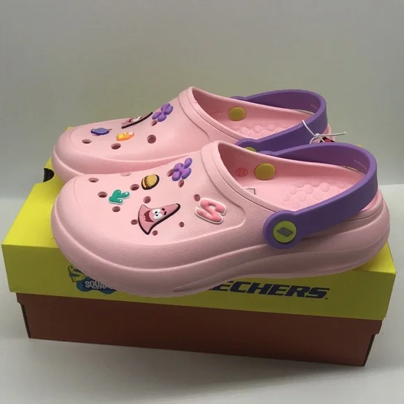 Skechers Sponge Bob Squarepants  Women's Patrick Foamies Size 6 - Picture 2 of 14